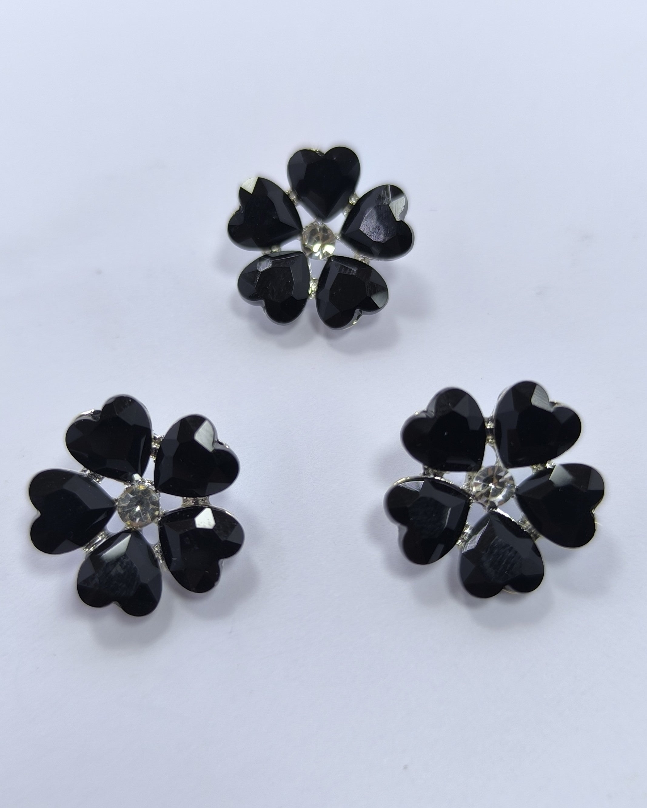 Fancy Crystal Buttons - B01