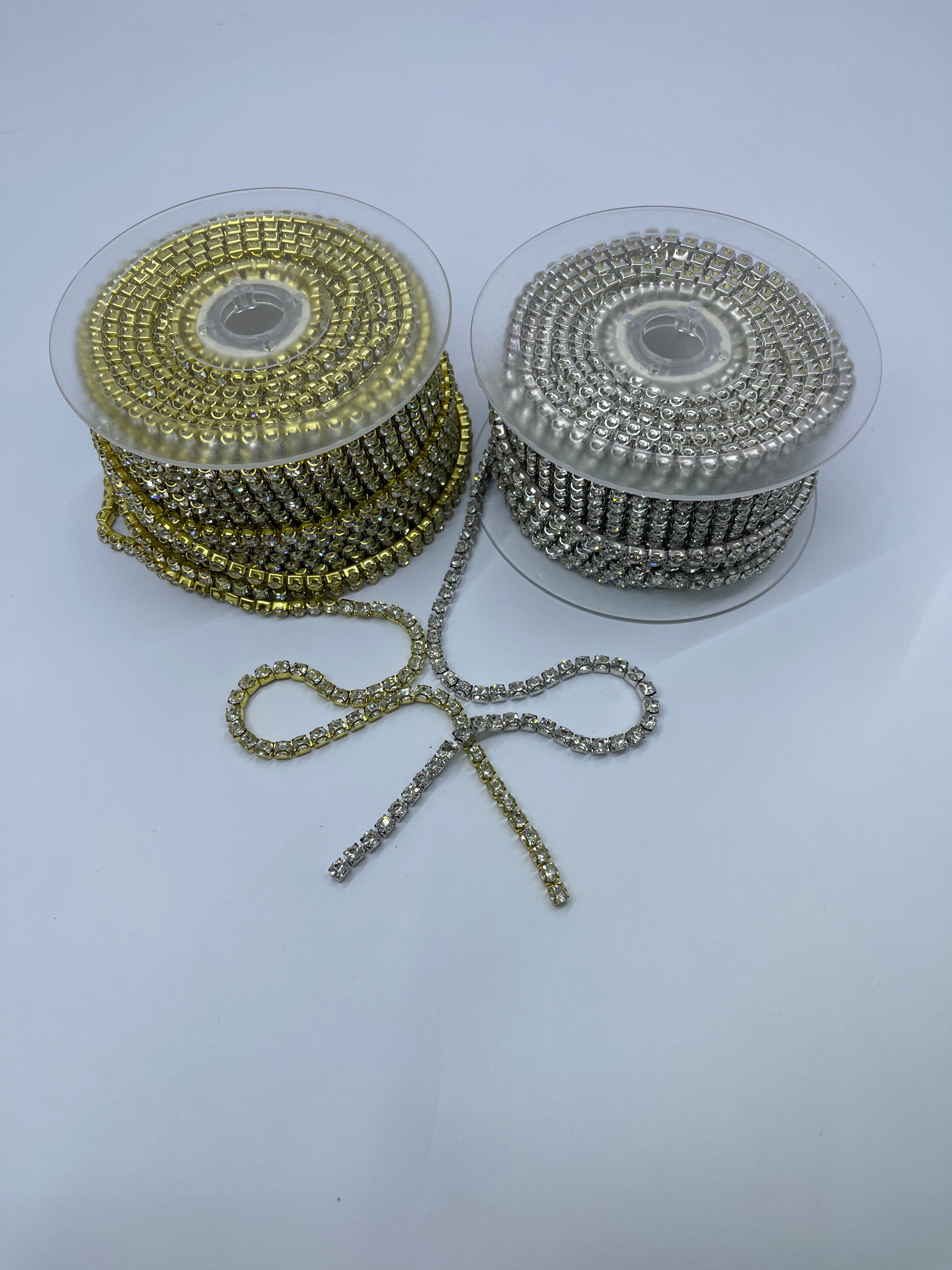 Rhinestone Chain - Chain Lace