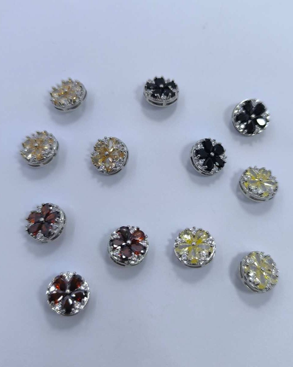 Fancy Stone Buttons - B02