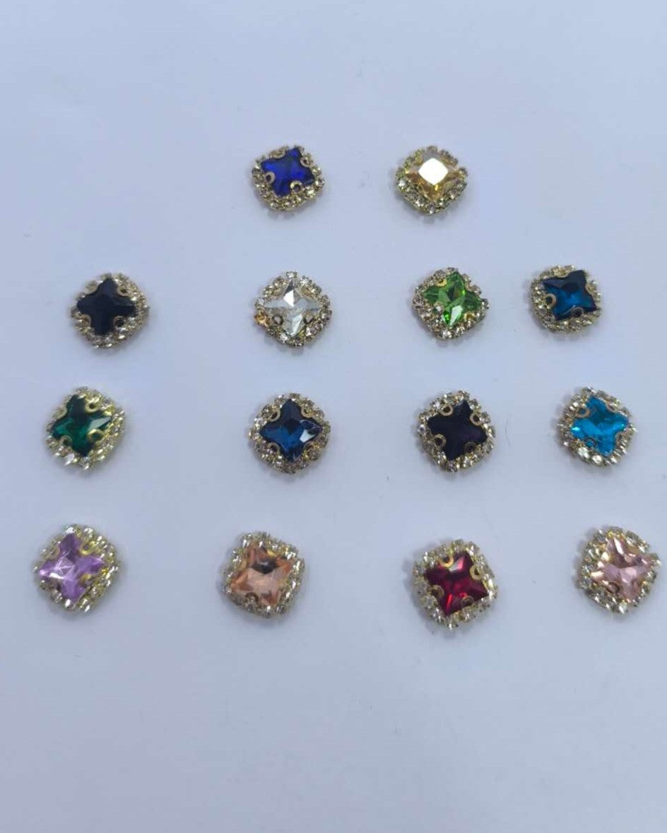 Fancy Stone Buttons - B03